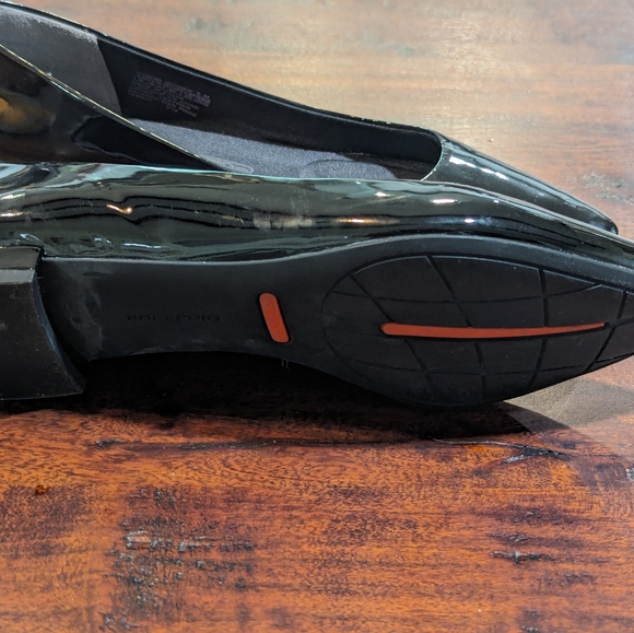 Rockport Total Motion Adelyn Ballet Flat- Black Patent- Size 9 EUC - Picture 5 of 8